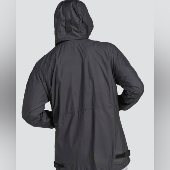adidas Terrex Made To Be Remade Wind Anorak Men's Hiking Black Jacket - Picture 2 of 10